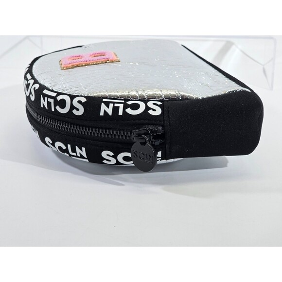 PLK Stoney Clover Lane SCln Foil "B" Monogram Make-Up Bag Organizer Travel Pouch - Picture 2 of 8